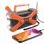 Portable Radio & Power Bank With LED Flashlight